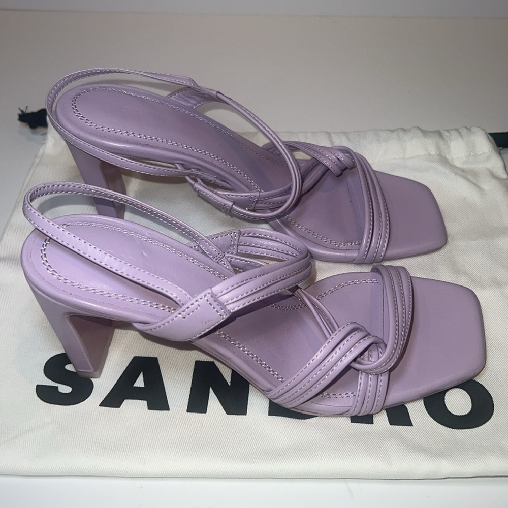 Faye Strappy Slingback High Heel Sandals - Picture 4 of 7